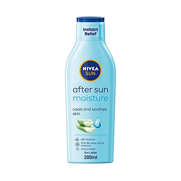 NIVEA-SUN-After-Sun-Moisturising-Soothing-Lotion-200-ml-Cooling-Moisturiser-with-Aloe-Vera-Naturally-Soothing-After-Sun-Care-with-24-Hour-Effectiveness NIVEA SUN After Sun Moisturising Soothing Lotion (200ml), Cooling NIVEA After Sun, Naturally Soothing After Sun Cream…