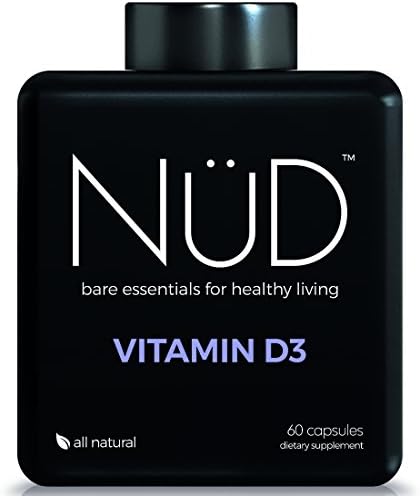 Vitamin D3 2000 IU by NuD - Best for Bones, Teeth, Circulation &amp; Immune System - 100% All Natural Supplements for Whole Body Health - Helps prevent Osteoporosis and Arthritis - Made in USA