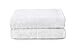 Texere 100% Organic Cotton Jacquard 650 GSM Premium Bath Towel Sets - Extra Absorbent Quick Dry and Plush (Cable, Light Taupe, 2 Bath Towels)