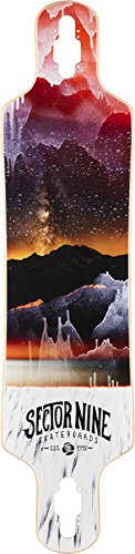 Sector 9 Meridian Deck Skateboard, Red