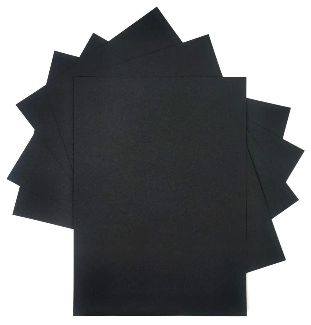 NOTI A3 220gsm Card - Solid Black (50 Sheets) 100% Recycled, 100% Made in UK*
