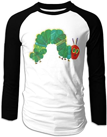 Men's The Very Hungry Insect Casual Raglan T-Shirt Long Sleeve Athletic Jersey S-2XL