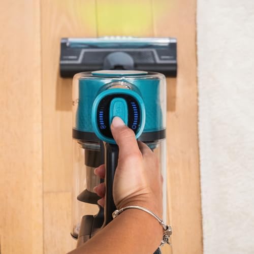 Scopa elettrica senza fili Conga Rockstar P50 Neo. 80 AW, 20000 Pa, Motore BLDC da 265 W, Autonomia 50 min in modalità Eco, Serbatoio 1200 ml, Spazzola mista con HairOut, Antigroviglio