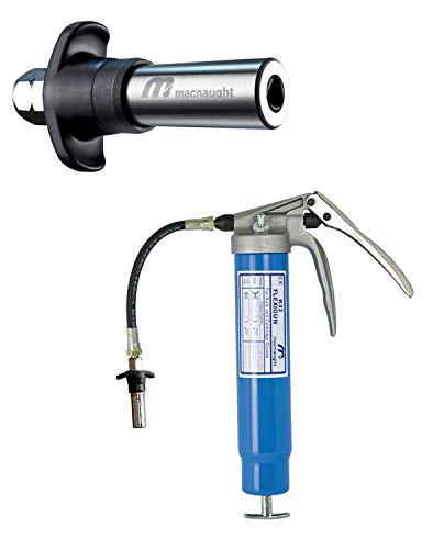 Macnaught Buy K32 Heavy-Duty Pistol Grip Grease Gun with KYPLUS Safety Grease Coupler Together at a Special Price!