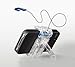 The ZHIP Stand with 3 Feet of Retractable Zip Cord for iPhone, iPod and All Other Smartphones