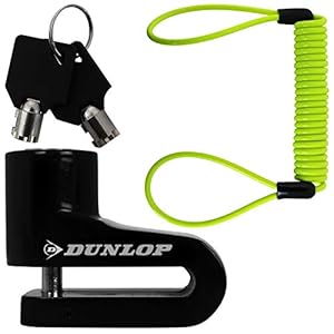 Remschijfslot Dunlop – motorslot – diefstalbeveiliging – scooter slot