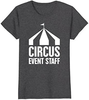 Womens Event Staff | Tent Circus T-Shirt Large Dark Heather