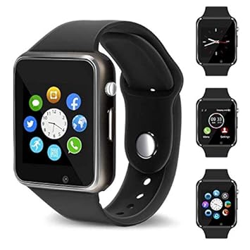 sunrise a1 black smartwatch