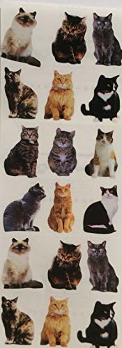 Mini Cats Stickers - 6 Sheets