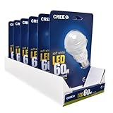 Cree 9.5-watt (60w) LED Light Bulb * 6 Pack * - Soft/warm White (2700k)