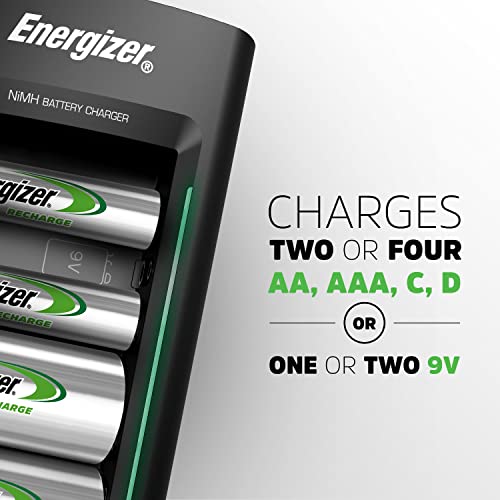Energizer Rechargeable AA and AAA Battery Charger (Recharge Value) with
