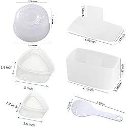AYCCNH 4 Pack Sushi Maker Kit, Non Stick Musubi