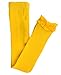 RuffleButts Girls Footless Ruffle Tights - Yellow - 12-24m