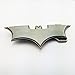 Lanxy Men's Cool Fashion Bat Shape Silver Tone Belt Buckle For Men Novelty(grey)