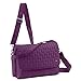 Lug Pontoon Horizontal Cross-Body Bag, Plum Purple, One Size