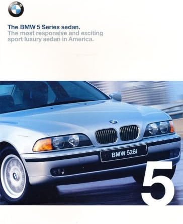 Amazon Com 1999 Bmw 528i And 540i 62 Page Original Sales Brochure Book 5 Series Everything Else