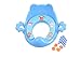 Potty Training Seat For Boys - The Soft Toilet Seat For Potty Training Ideal for Toddler Potty Training, Featuring the Best Baby Toilet Seat Design (Blue)