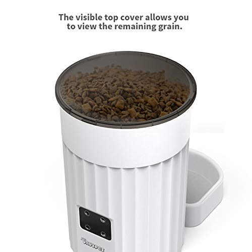 DADYPET Automatic Cat Feeder 3L Programmable Timer Memory Setting Pet