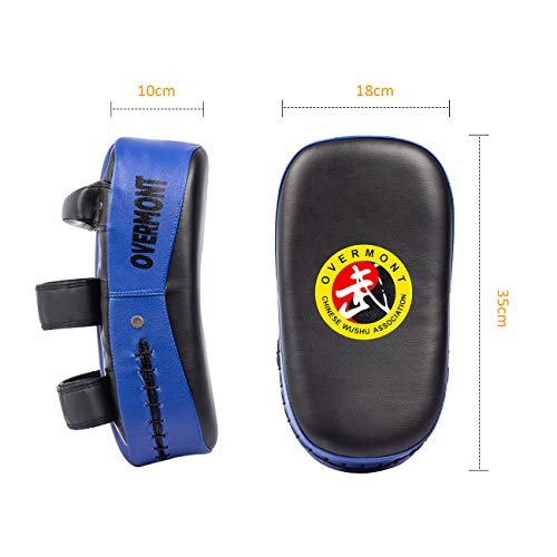 image for Overmont Taekwondo Kick Pad with Curved Punching Surface Karate Kickin