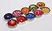Tea Light Candles - Set of 10 - Tropical Flower Candles - Assorted Colors