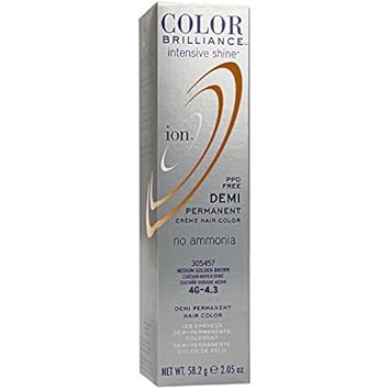 Amazon Com Intensive Shine 4g Medium Golden Brown Demi Permanent