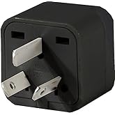 US to Australia/New Zealand/Fiji Travel Adapter Plug for USA/Universal to Australian Type I Power Plugs Pack of 1