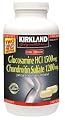 Kirkland Extra Strength Glucosamine HCl Chondroitin Sulfate-190 Tablets