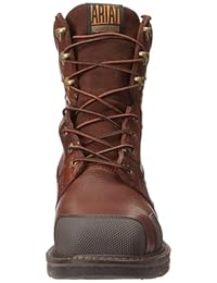 Ariat de los hombres Overdrive 8" Wide Square Toe Composite Toe trabajo arranque