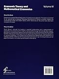 Image de 4: Economic Theory and Mathematical Economics: Volume IV