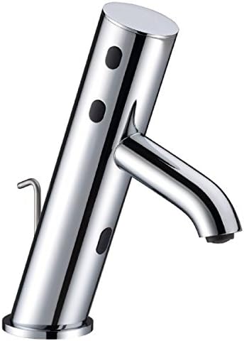 Cinaton 3102SN Modern iSense Completely Touch Free Faucet for Bathroom, Lavatory and Medical Office Sink