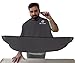 Beard Catcher - Beard Shaving Apron and bib for catching facial Hair Clippings (Gray)