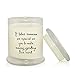 Saying Goodbye 8.5 oz. Soy Candle - Very Vanilla Scent - Farewell Going Away Retirement Gift