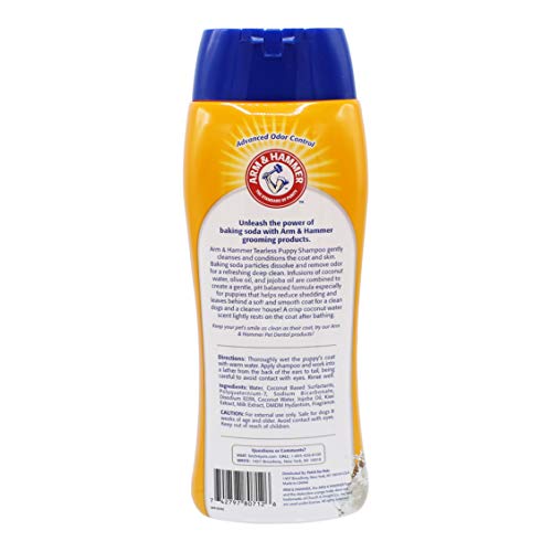 Arm & Hammer for Pets Tearless Puppy Shampoo Gentle & Effective