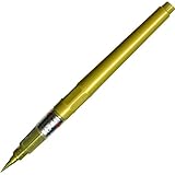 Kuretake brush pen metallic gold lease security (japan import)