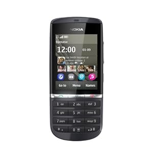 Nokia-Asha-300-Sim-Free-Mobile-Phone-Graphite Nokia Asha 300 Sim Free Mobile Phone - Graphite