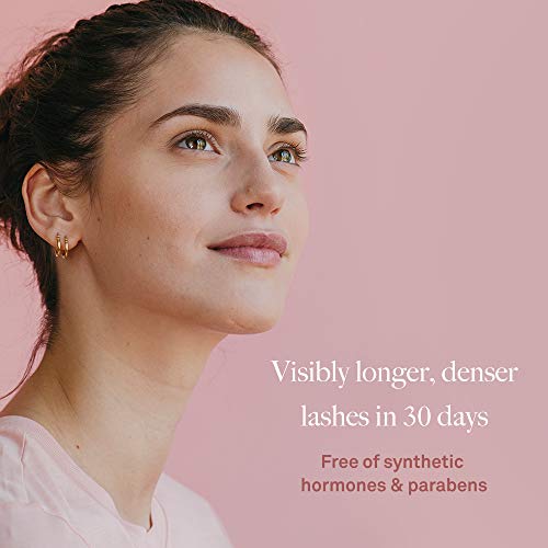 VEGAMOUR Vegalash Volumizing Lash Serum - Eyelash Enhancement Restoration Treatment, Natural Hormone-free Plant Based Vegan Cruelty-free Formula Boosts Healthy Growth