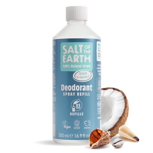 Salt of the Earth - Natural Deodorant Spray Refill - Ocean & Coconut