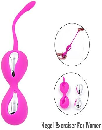 Silicone Kegel Exercise Weights Balls - Doctor Recommended for Bladder Control Device Pelvic Floor Exercise-Vaginal Kegel Ball Exercise for Women Beginners