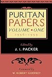 Puritan Papers, Vol. 1 (Puritan Papers) by 