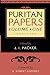 Puritan Papers, Vol. 1 (Puritan Papers) by 