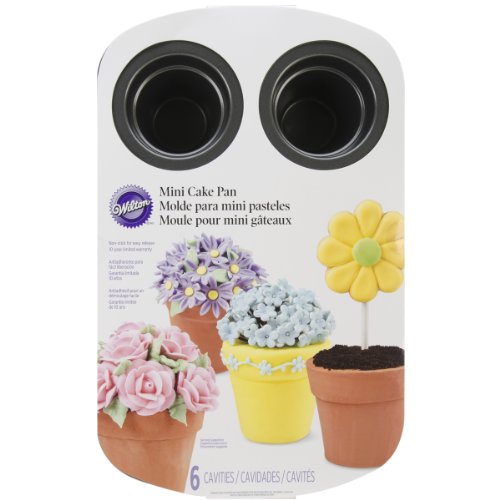 UPC 070896408181, Wilton 2105-0818 Easter 6-Cavity Flower Pot Cake Pan