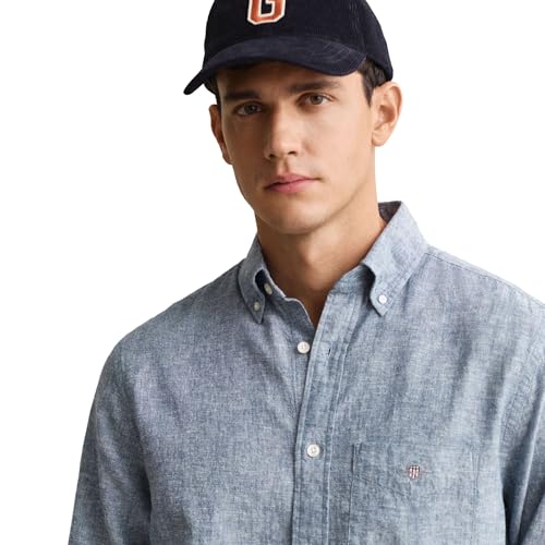 GANT Reg Cotton Linen Shirt Men
