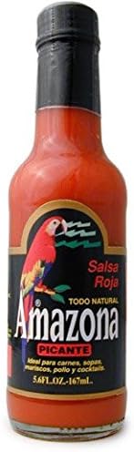 Amazon Red Hot Sauce - (Single 5 Oz Bottle)
