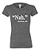 Womens Nah. Rosa Parks Quote Tri-Blend T-shirt