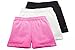 Sparkle Farms Little Girls Under Skirt and Dress Modesty Shorts for Dance, Bikes, Playground Cartwheels, 3-Pack