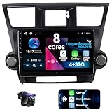 Car Stereo for Toyota Highlander 2008-2013 8 Core