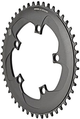 SRAM 11 Speed 48T 110 BCD X-Sync Bicycle Chain Ring, Black by Cyclone Bicycle