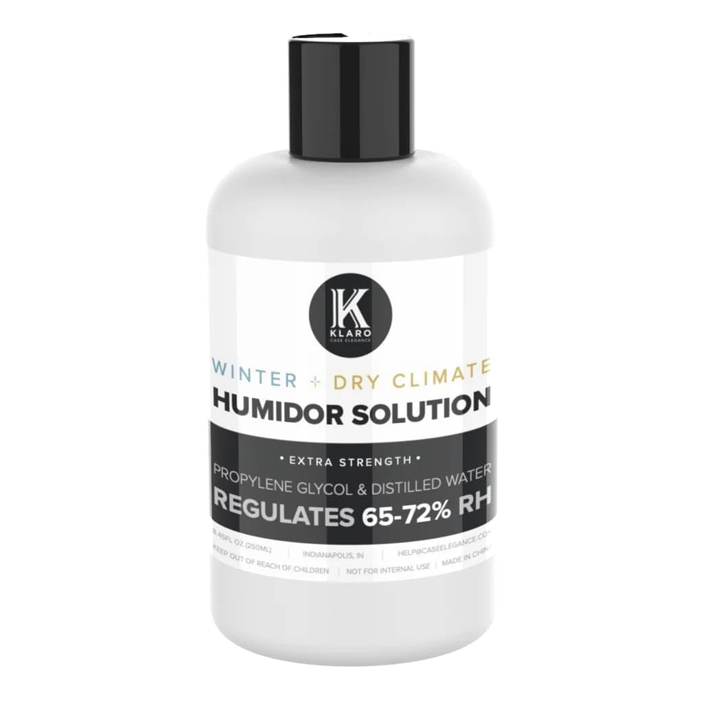 CASE ELEGANCE Klaro Humidor Solution Case Elegance Single Bottle 250ml (1, Winter)