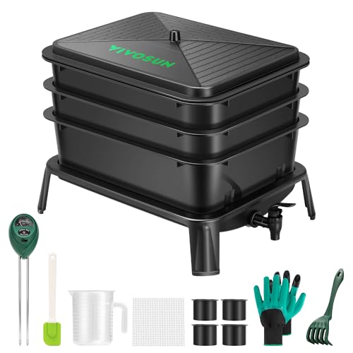 VIVOSUN 3-Layer Worm Composter