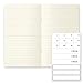 DESIGNPHIL Midori 15210006 Notebook, MD Notebook, Light, New Book, Horizontal Rule, 3 Books